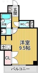 浄心駅 徒歩4分 5階の物件間取画像